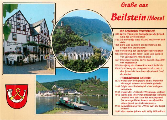 Beilstein Mosel Moselpartie Faehrenanlegestelle