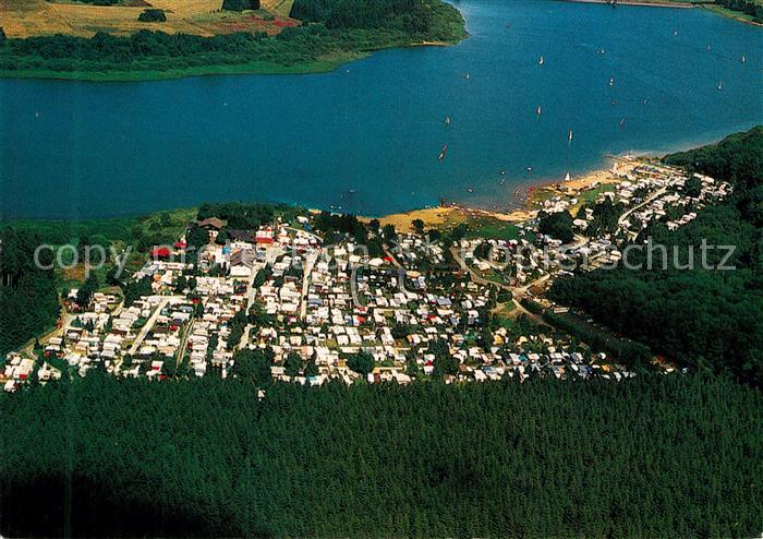 Krombachtalsperre Rehe Fliegeraufnahme