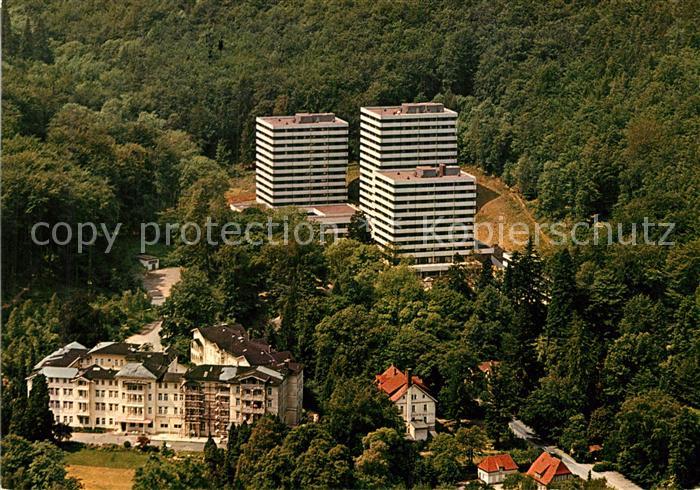 Bad Harzburg Fliegeraufnahme Appart Hotel und Spielcasino