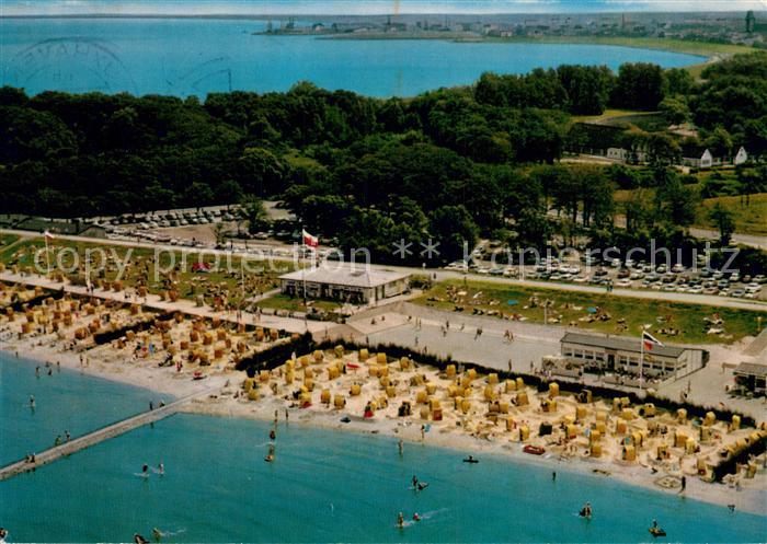Cuxhaven Doese Nordseebad Fliegeraufnahme mit Strand