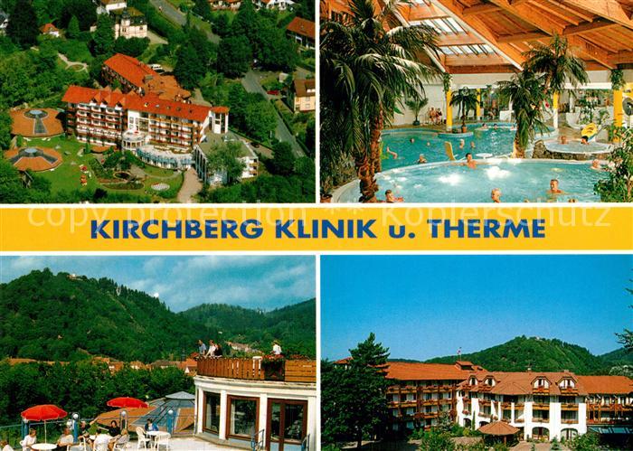 Bad Lauterberg Fliegeraufnahme Kirchberg-Klinik und Therme