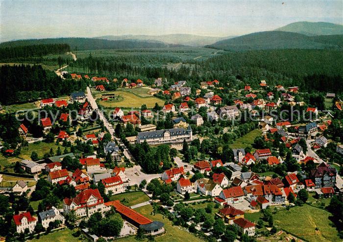 Hahnenklee-Bockswiese Harz Fliegeraufnahme