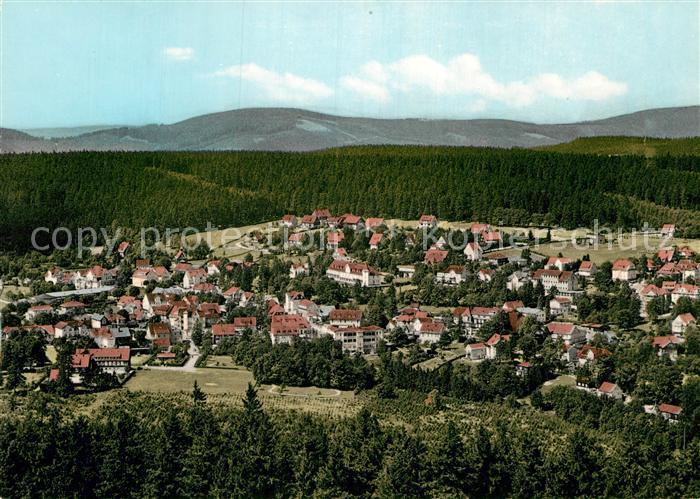 Hahnenklee-Bockswiese Harz Fliegeraufnahme