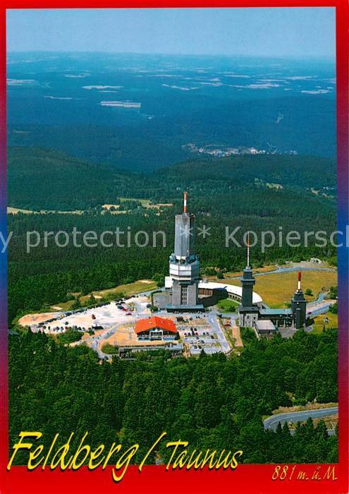 Feldberg Taunus Fliegeraufnahme Sendeanlagen