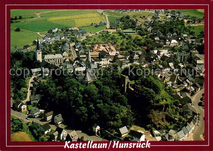 Kastellaun Hunsrueck Fliegeraufnahme