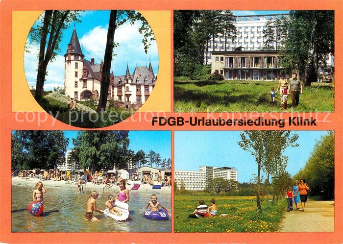 Klink Waren Erholungsheim Schloss Klink Strand