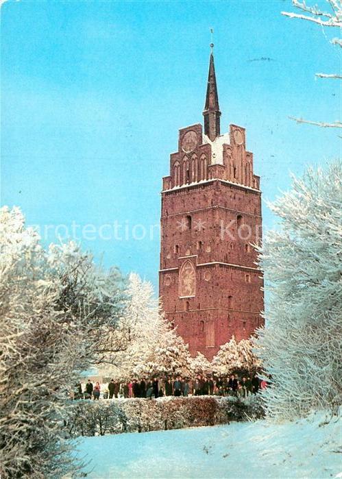 ROSTOCK  CITY Kroepeliner Tor im Winter