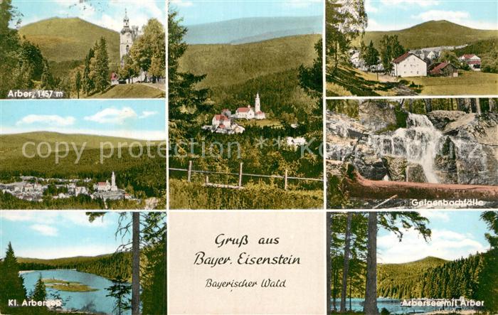 Bayerisch Eisenstein Arber Kirche Arbersee Wasserfall Bayerischer Wald