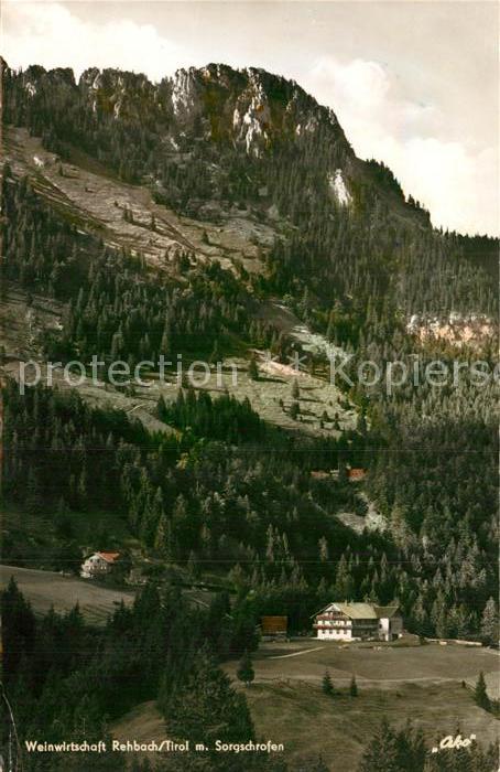 Rehbach Tirol Ausflugsgaststaette Pension Weinwirtschaft