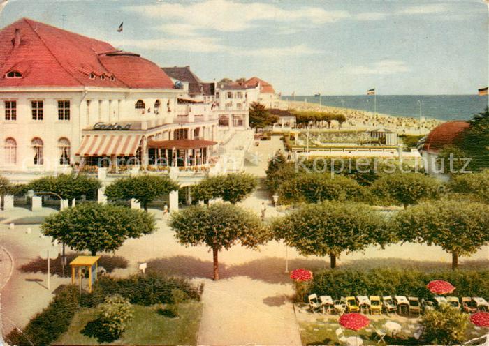 Travemuende Ostseebad Casino Strand Promenade