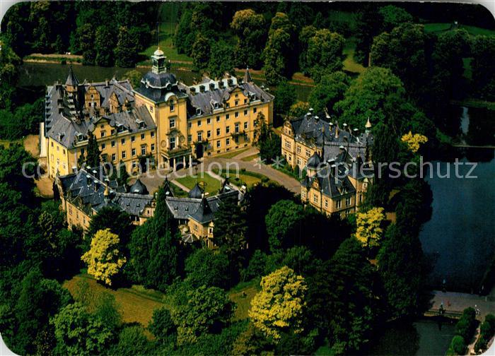 Bueckeburg Ehemaliges Fuerstliches Residenzschloss Fliegeraufnahme