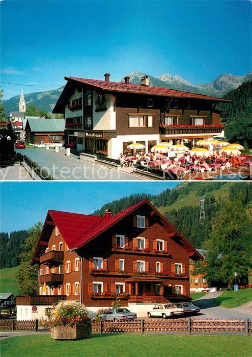 Mittelberg Kleinwalsertal Restaurant Cafe Moosklause Gaestehaus Widderstein