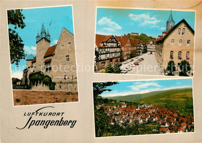 Spangenberg Hessen Panorama Luftkurort Innenstadt Burg