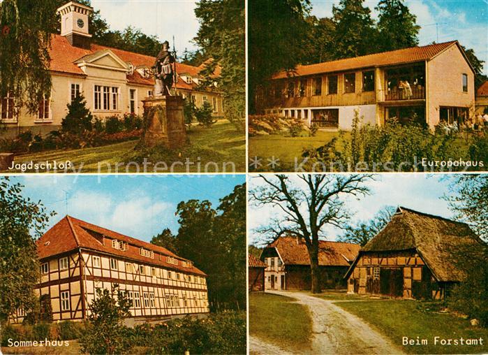 Goehrde Bildungszentrum Jagdschloss Europahaus Sommerhaus Forstamt