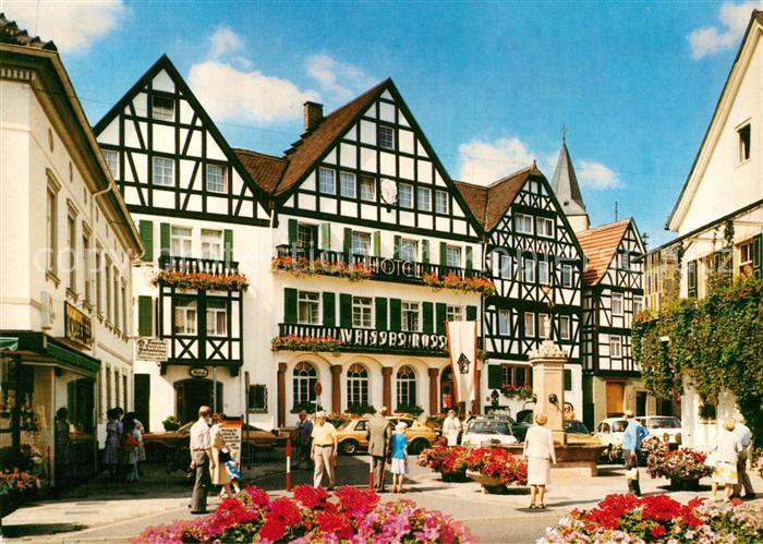 Bad Orb Marktplatz Altstadt Fachwerkhaeuser