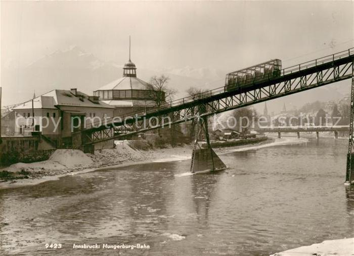 Innsbruck Hungerburg Bahn im Winter