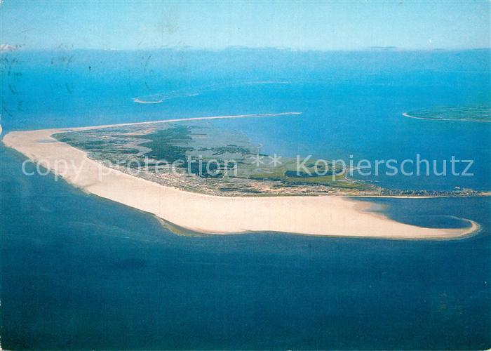 Amrum Nordseeinsel Fliegeraufnahme