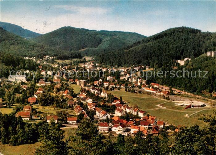 Bad Herrenalb Panorama Kurort im Schwarzwald