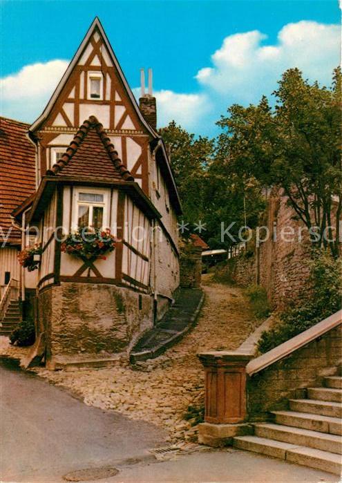 Bad Orb Kleinstes Haus der Stadt Fachwerkhaus