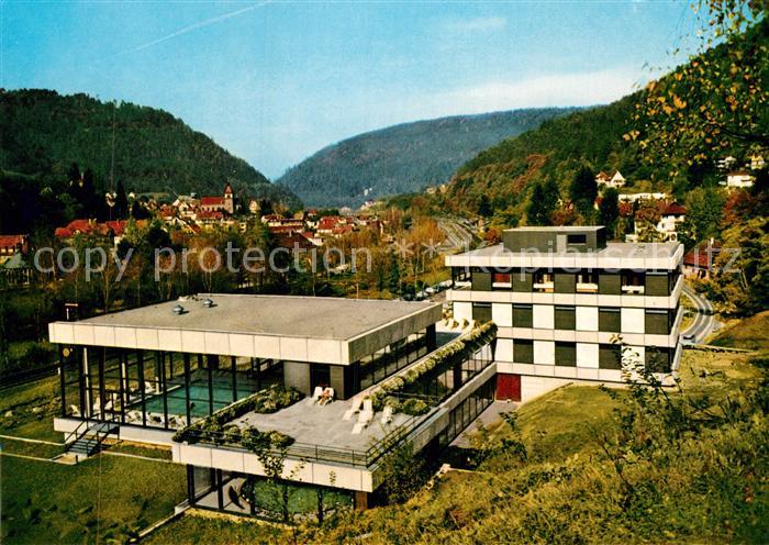 Bad Liebenzell Kurhaus Hallenbad Stadtpanorama