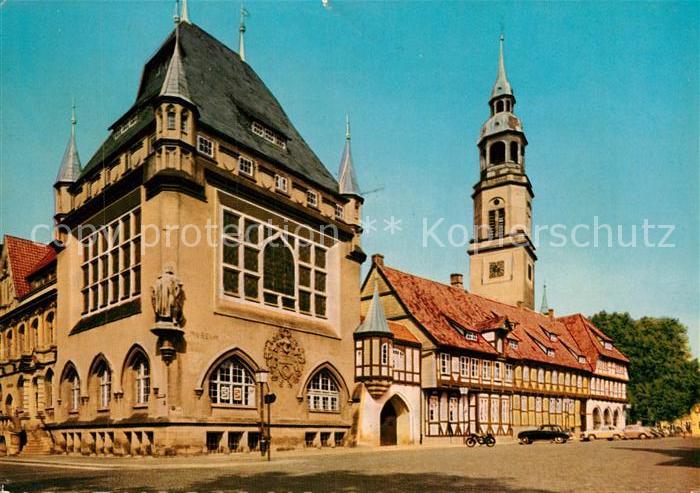 Celle Niedersachsen Bomann Museum und Stadtkirche