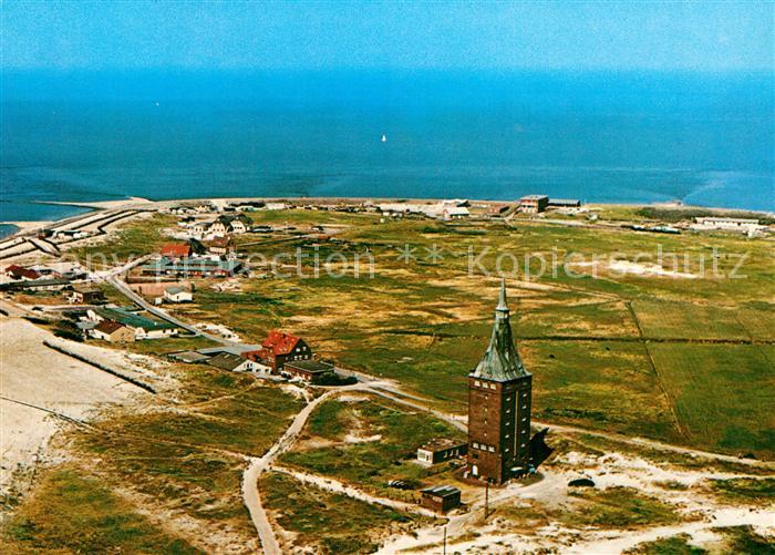 Wangerooge Nordseebad Nordseeinsel Fliegeraufnahme