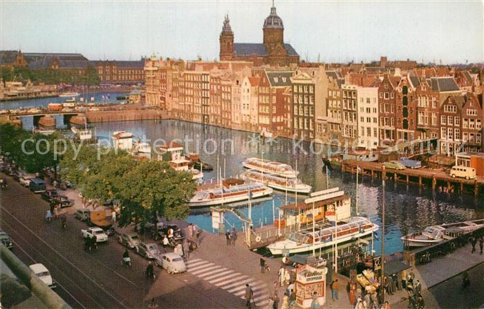 Amsterdam Niederlande Reederij Plas Rondvaart door grachten Rundfahrten