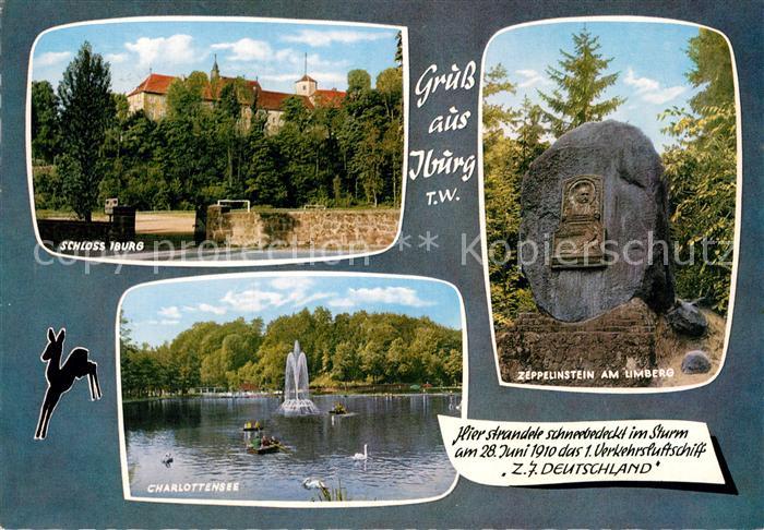 Iburg Teutoburger Wald Schloss Charlottensee Zeppelinstein am Umberg