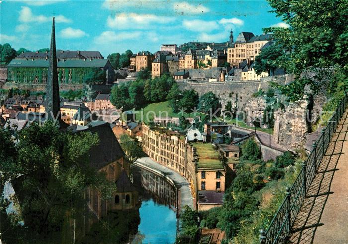 LUXEMBOURG  Luxemburg Vallee de l'Alzette Ville basse du Grund