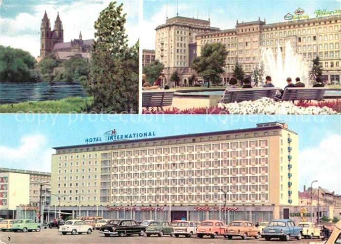 Magdeburg Dom Wilhelm Pieck Allee Hotel International