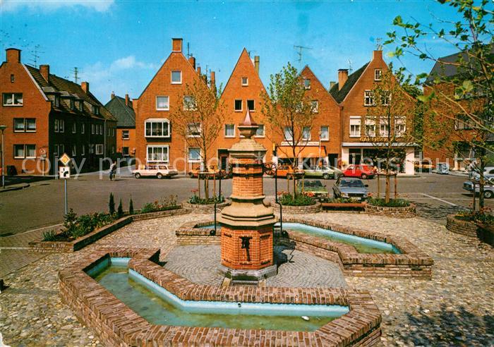 Rees Rhein Marktbrunnen