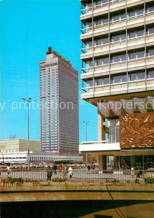 BERLIN  CITY Interhotel Stadt Berlin Hauptstadt der DDR