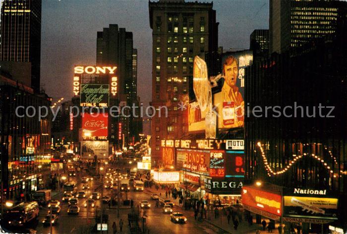 New York City Times Square at night