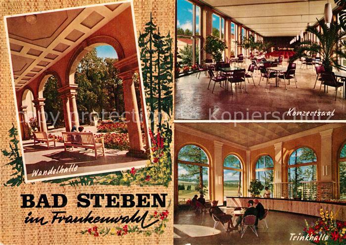 Bad Steben Wandelhalle Konzertsaal Trinkhalle