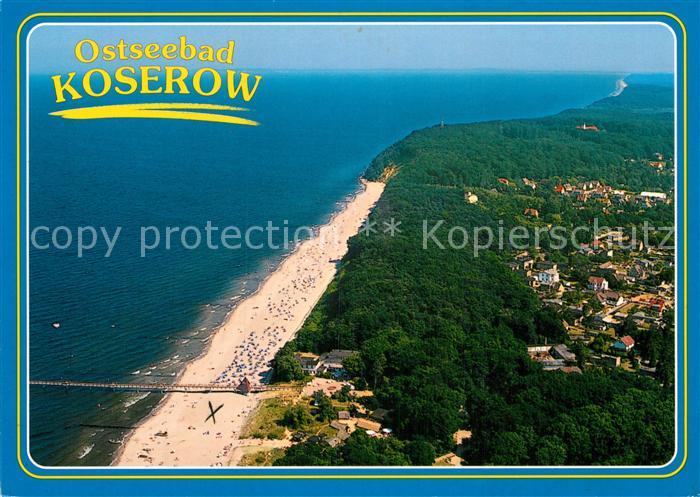Koserow Ostseebad Usedom Fliegeraufnahme