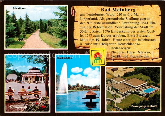 Bad Meinberg Silvaticum Brunnenplatz Kurparksee Bewegungszentrum Fliegeraufnahme