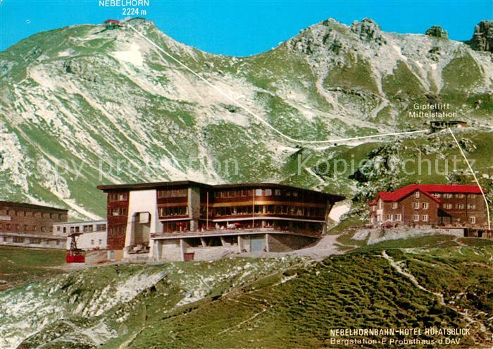 Oberstdorf Nebelhornbahn Hotel Hoefatsblick Bergstation