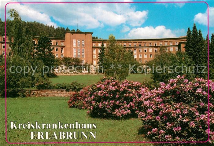 Erlabrunn Erzgebirge Kreiskrankenhaus
