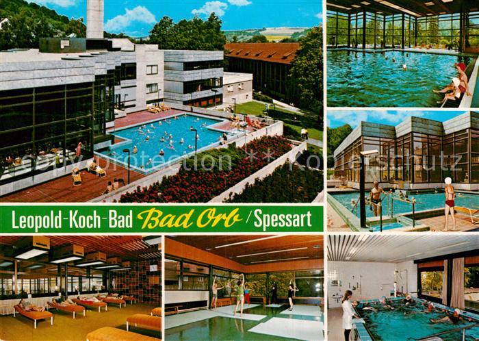 Bad Orb Leopold Koch Bad Hallen und Freibad Liegeraum Gymnastikhalle