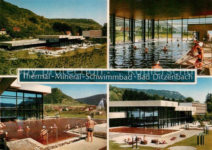 Bad Ditzenbach Thermal Mineral Schwimmbad mit Kurklinik