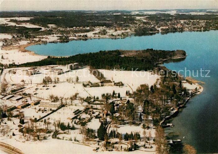 Bernried Starnberger See Klinik Hoehenried Fliegeraufnahme