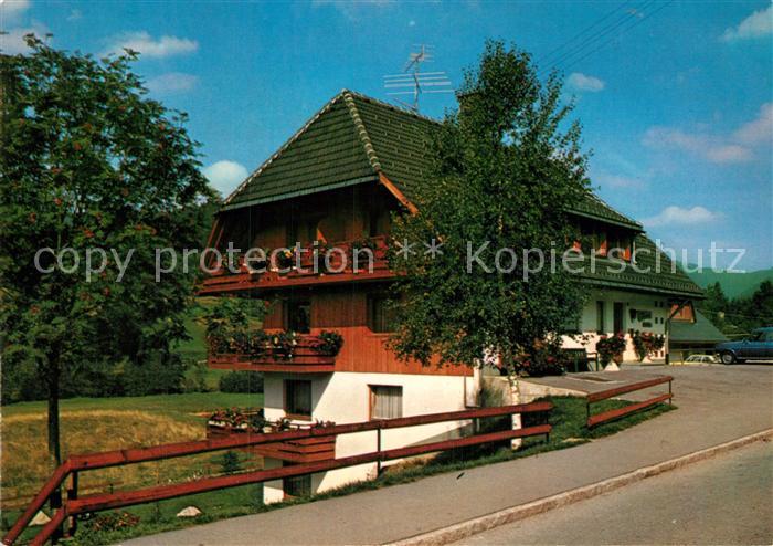 Menzenschwand Gaestehaus Zur Bachwies