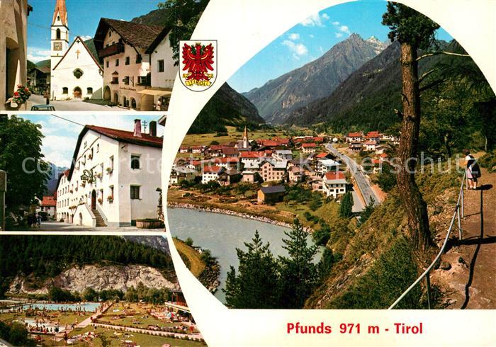 Pfunds Kirche Hotel Schwimmbad Stadtblick