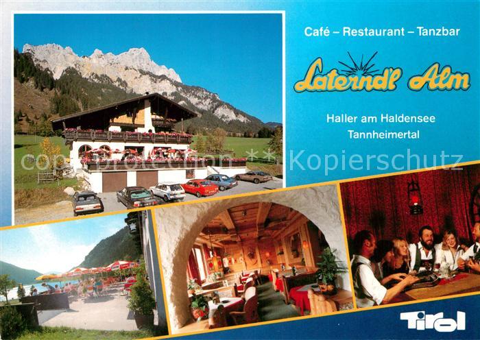 Haller Tirol Laterndl Alm Terrasse Restaurant Gaststube