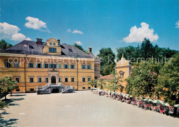 Salzburg Oesterreich Schlossrestaurant Hellbrunn