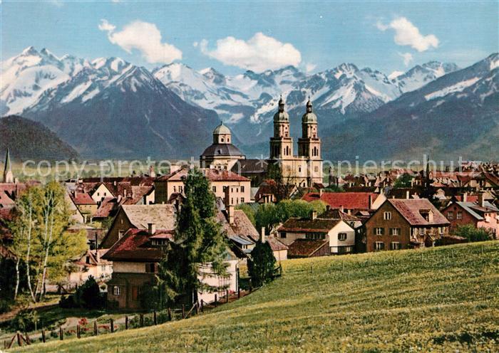 Kempten Allgaeu mit Allgaeuer Hochgebirge