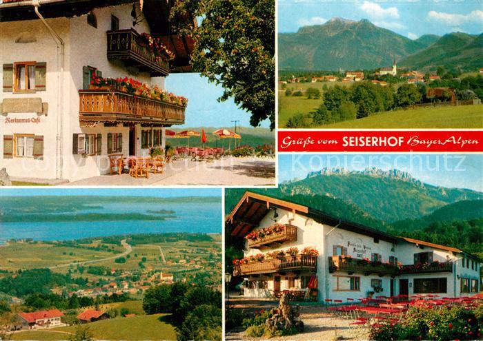 Aschau Chiemgau Restaurant Cafe Seiserhof Terrasse Panorama