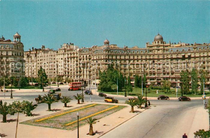 Barcelona Cataluna Plaza de Calvo Sotelo
