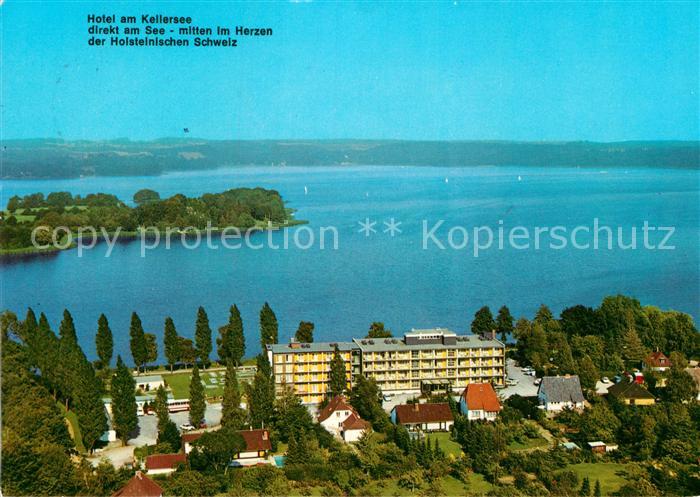 Malente-Gremsmuehlen Hotel am Kellersee Fliegeraufnahme