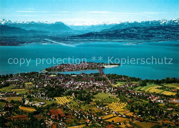 Lindau Bodensee Fliegeraufnahme